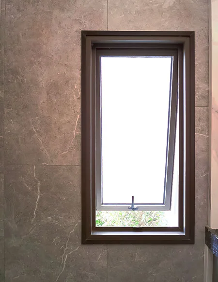 bathroom awning windows
